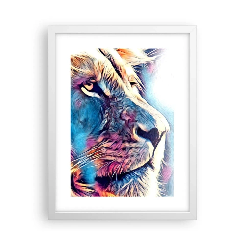 Affiche dans un cadre blanc - Poster - L'intelligence de la nature - 30x40 cm