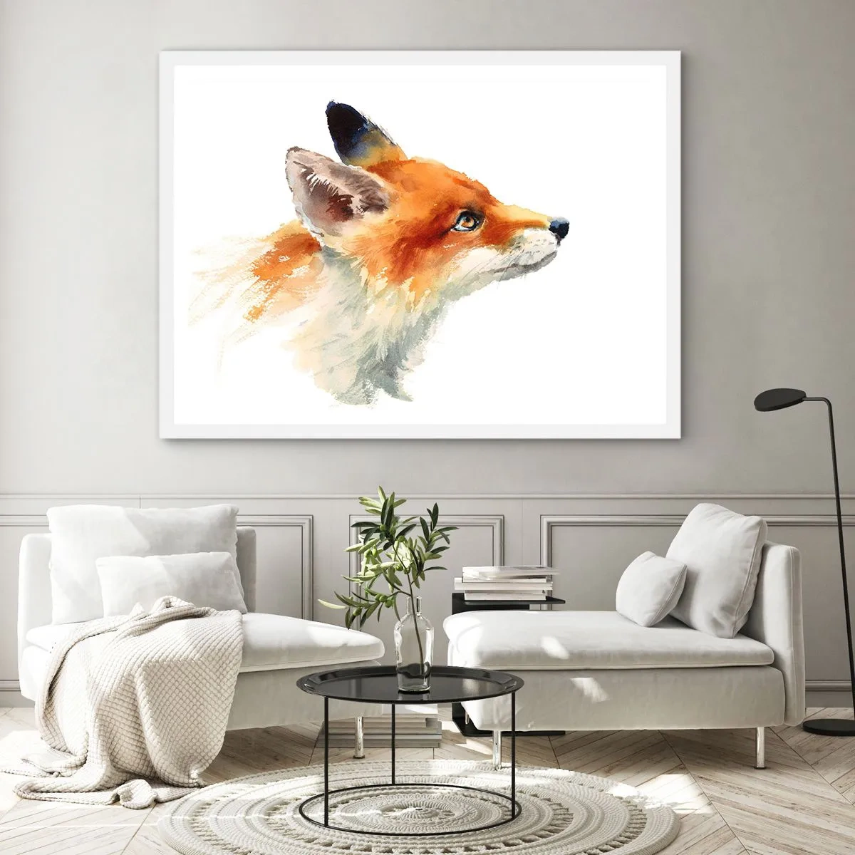 Affiche dans un cadre blanc - Poster - Vous ne pouvez jamais être trop prudent - 40x30 cm