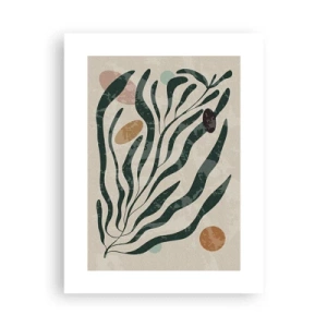 Affiche - Poster - Parmi la verdure - 30x40 cm