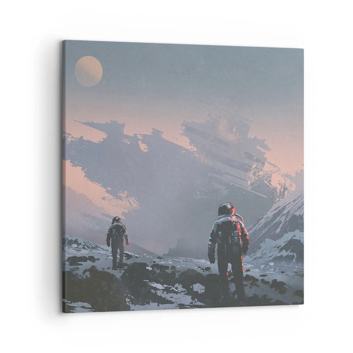 Impression sur toile - Image sur toile - Sous une étoile inconnue - 50x50 cm