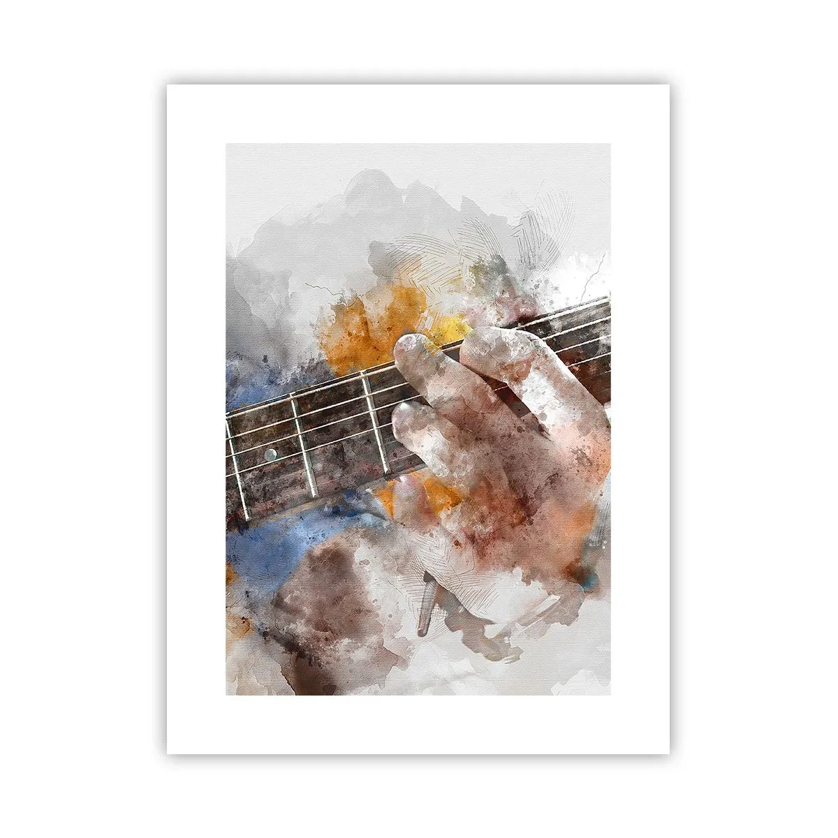 Affiche - Poster - La poésie entre les cordes - 30x40 cm