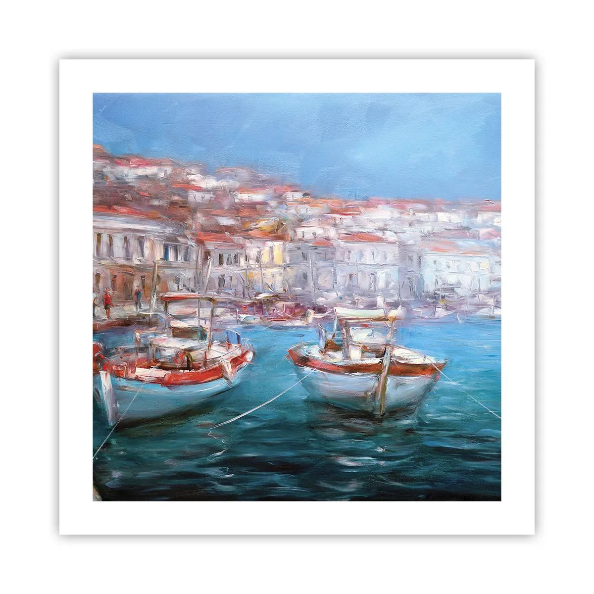 Affiche - Poster - Baie italienne - 50x50 cm