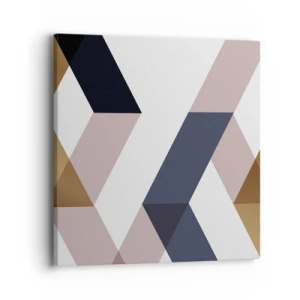 Impression sur toile - Image sur toile - Plats et angles - 40x40 cm