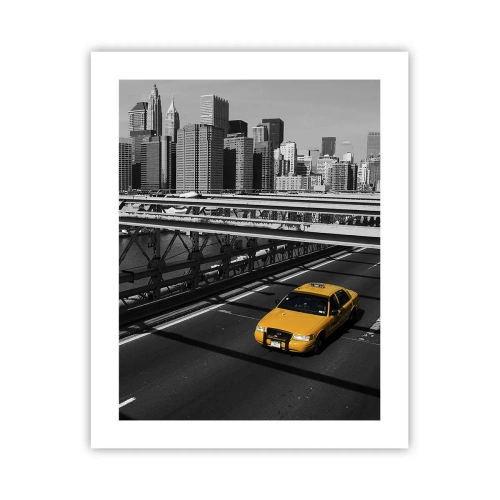 Affiche - Poster - Couleur de la grande ville - 40x50 cm