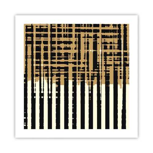 Affiche - Poster - Abstraction architecturale - 50x50 cm