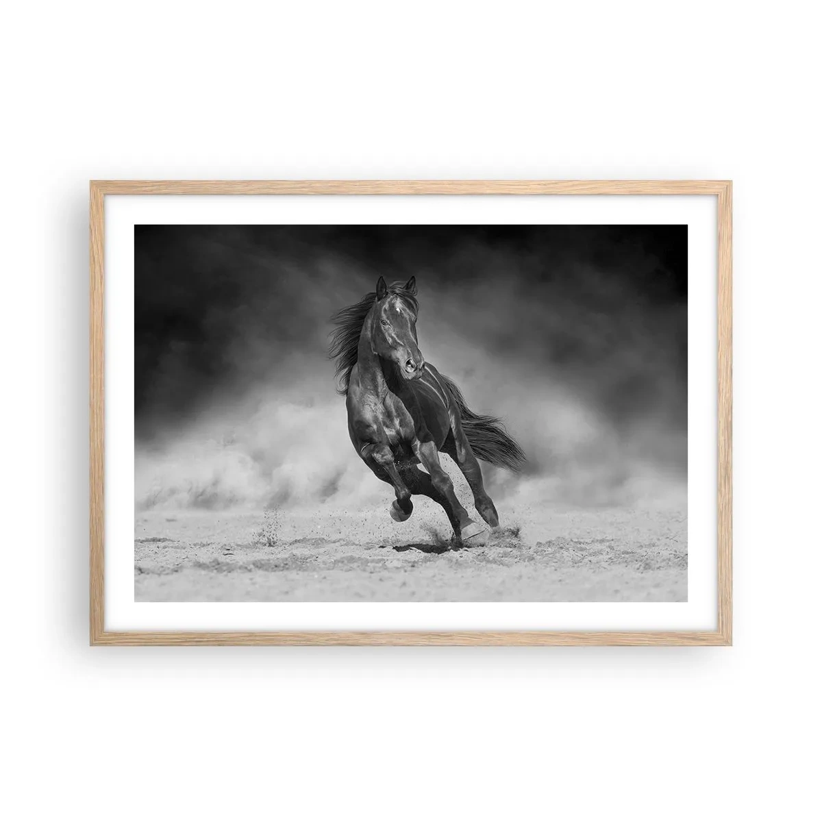 Affiche dans un chêne clair - Poster - Digne de l'émir lui-même - 70x50 cm