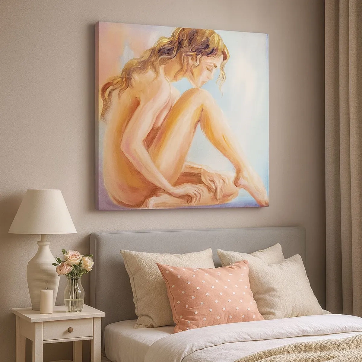 Impression sur toile - Image sur toile - Acte de jeunesse - 30x30 cm