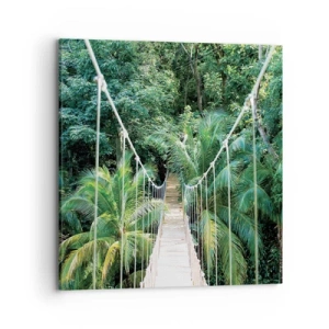 Impression sur toile - Image sur toile - Welcome to the jungle! - 70x70 cm