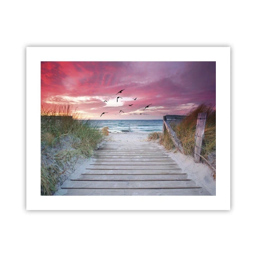 Affiche - Poster - Impression de la Baltique - 50x40 cm