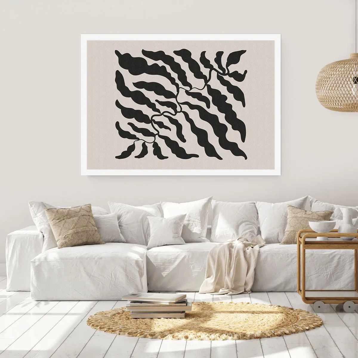 Affiche - Poster - La nature du carré - 50x40 cm