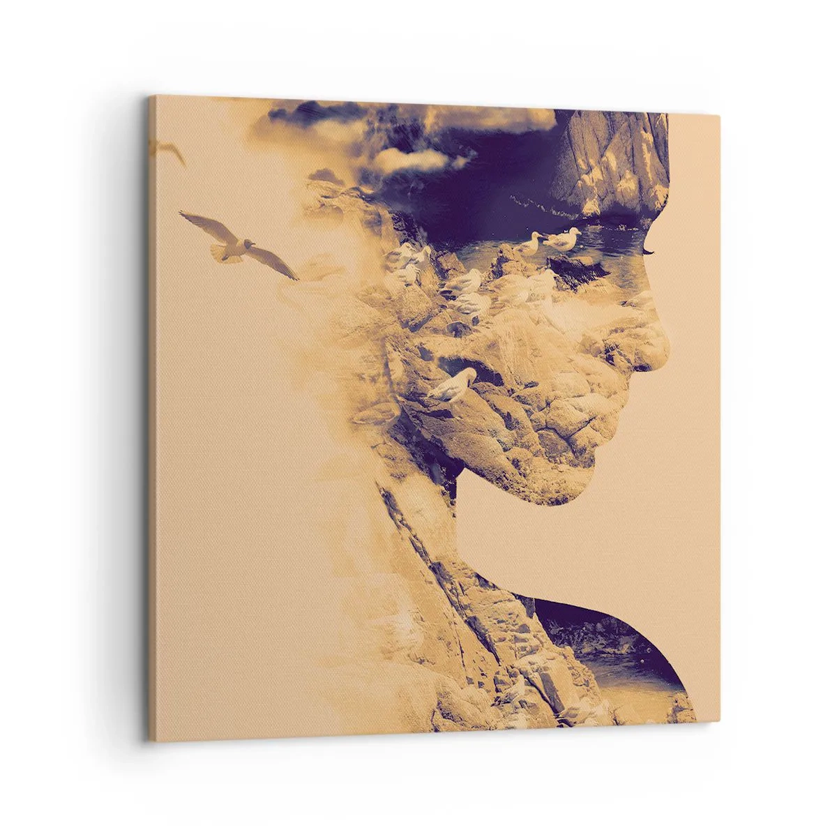 Impression sur toile - Image sur toile - Beauté de la nature - 60x60 cm