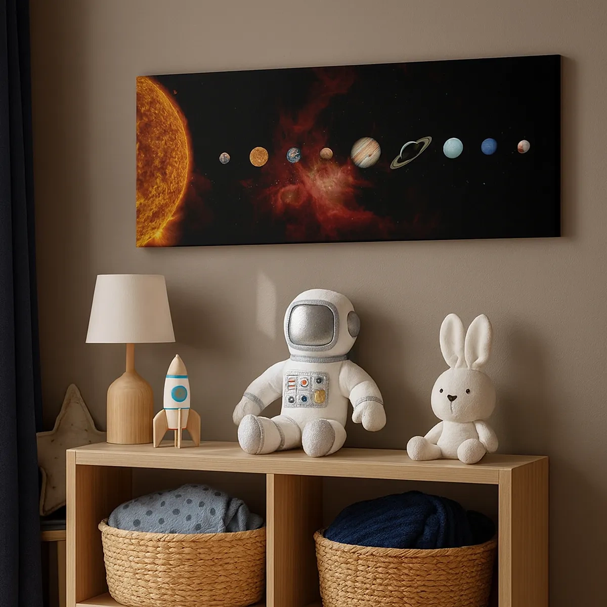 Impression sur toile - Image sur toile - Notre quartier - 30x30 cm