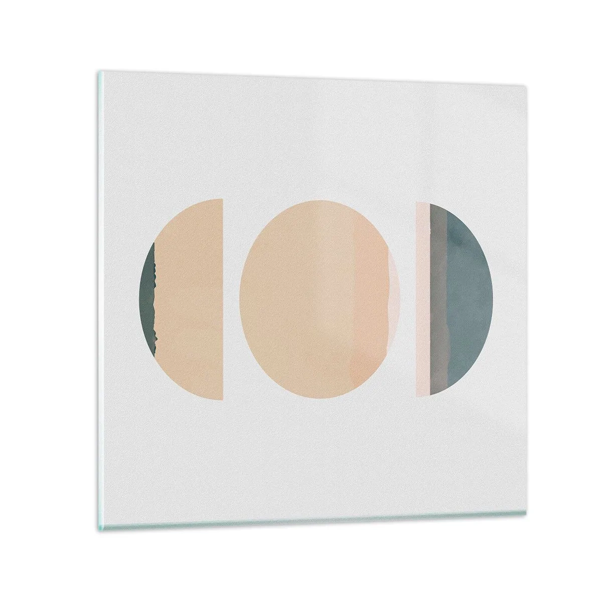 Impression sur verre - Image sur verre - Cercles après cercles - 30x30 cm