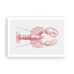 Affiche - Poster - Un homard digne d'Homère - 91x61 cm