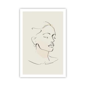 Affiche - Poster - Une ligne certaine - 61x91 cm