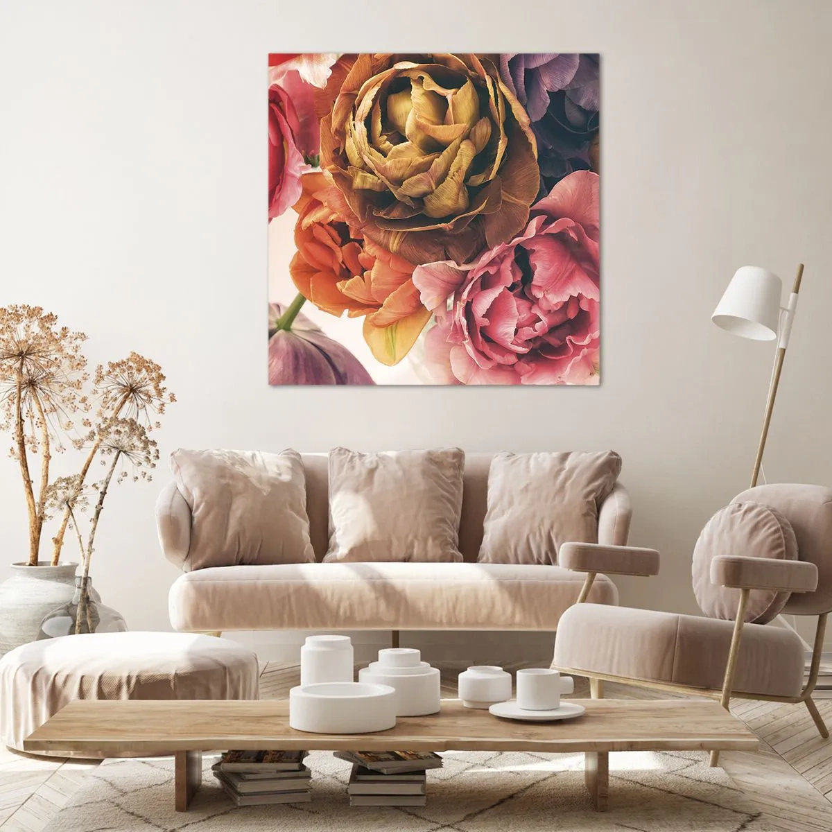 Impression sur toile - Image sur toile - La fête de la vie - 50x50 cm