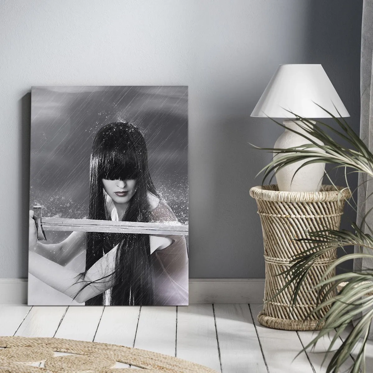 Impression sur toile - Image sur toile - Belle et dangereuse - 45x80 cm