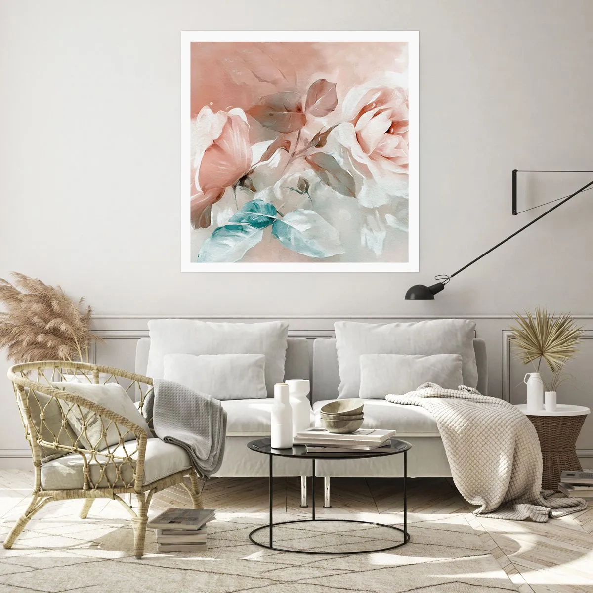 Affiche - Poster - L'esprit du romantisme - 60x60 cm