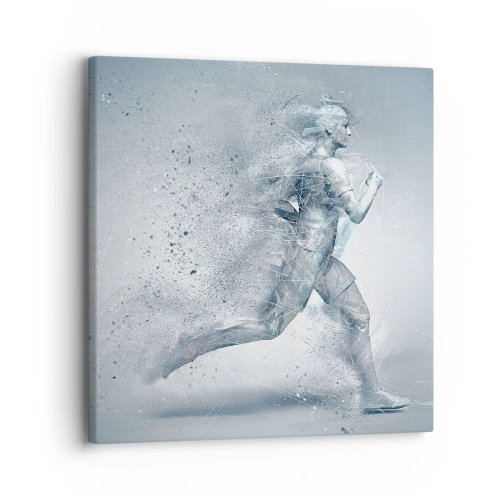 Impression sur toile - Image sur toile - Une énergie cristalline - 30x30 cm