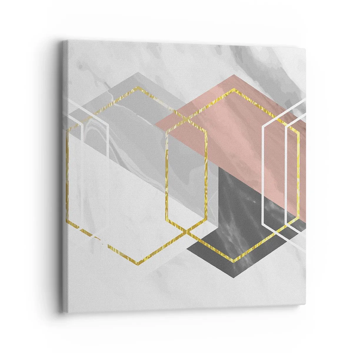 Impression sur toile - Image sur toile - Composition en chaîne - 30x30 cm