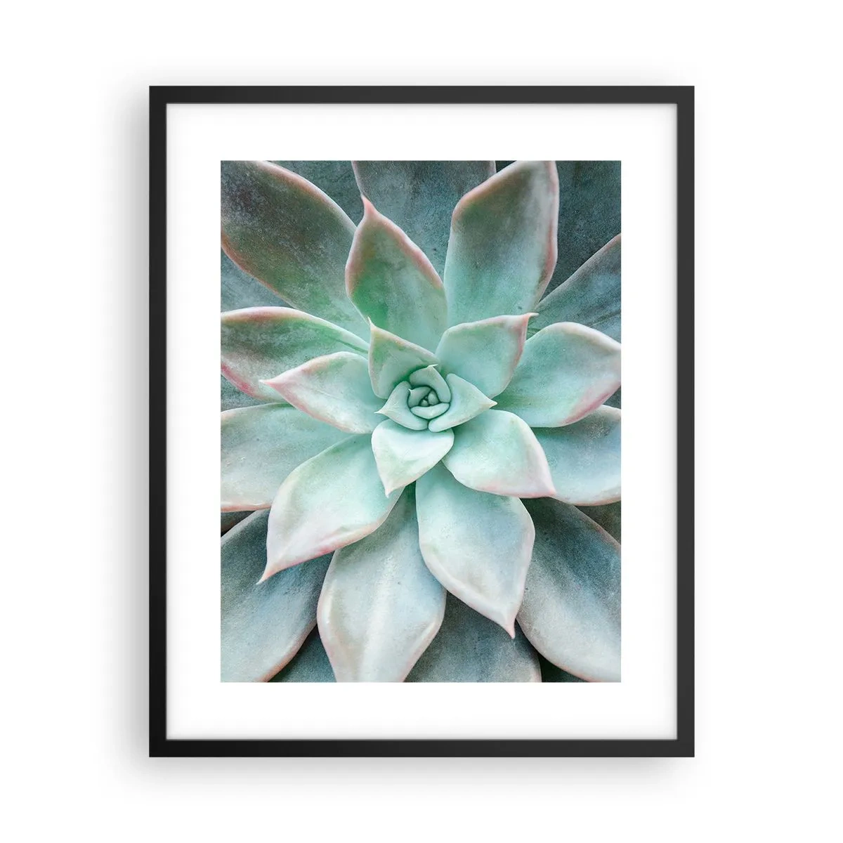 Affiche dans un cadre noir - Poster - Le coeur du désert - 40x50 cm