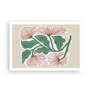 Affiche - Poster - Folk et moderne - 91x61 cm