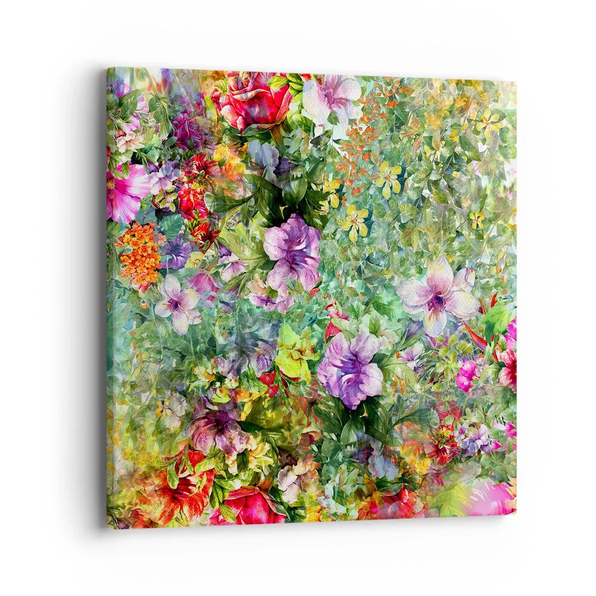 Impression sur toile - Image sur toile - En fleurs pour la perdition - 40x40 cm