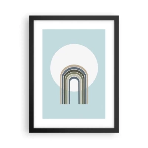 Affiche dans un cadre noir - Poster - Attraction irrésistible - 30x40 cm