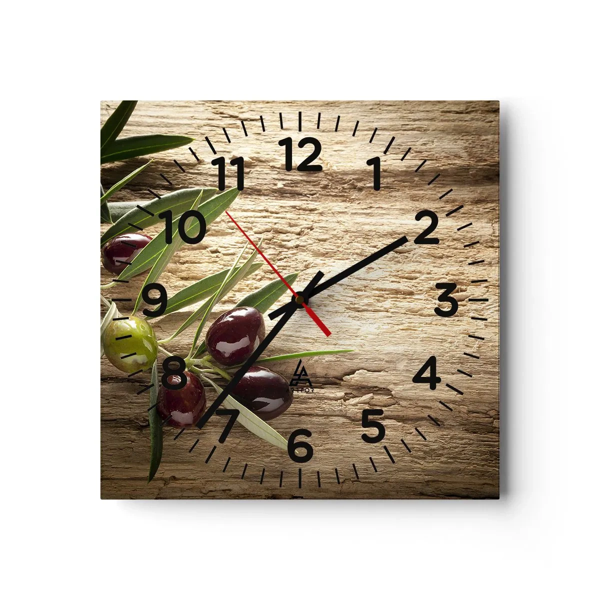 Horloge murale - Pendule murale - Directement de la nature - 30x30 cm