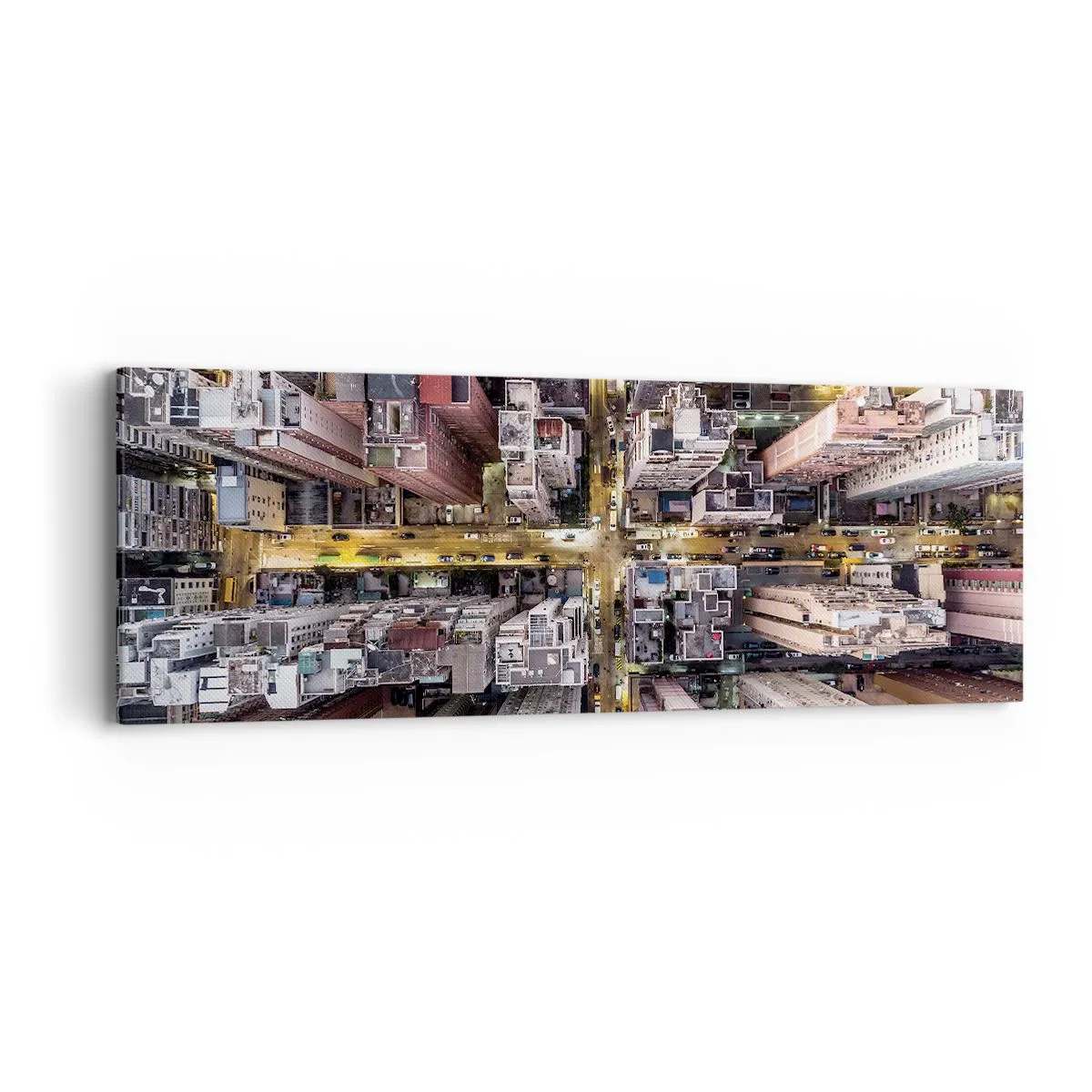 Impression sur toile - Image sur toile - Salutations de Hong-Kong - 90x30 cm