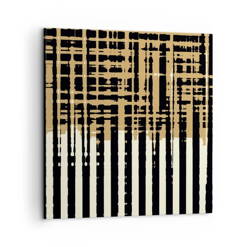 Impression sur toile - Image sur toile - Abstraction architecturale - 50x50 cm