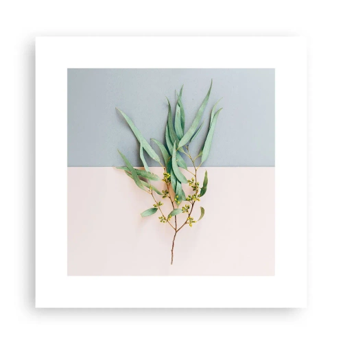 Affiche - Poster - Subtilité pastel - 30x30 cm