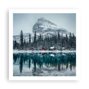 Affiche - Poster - Retraite canadienne - 60x60 cm