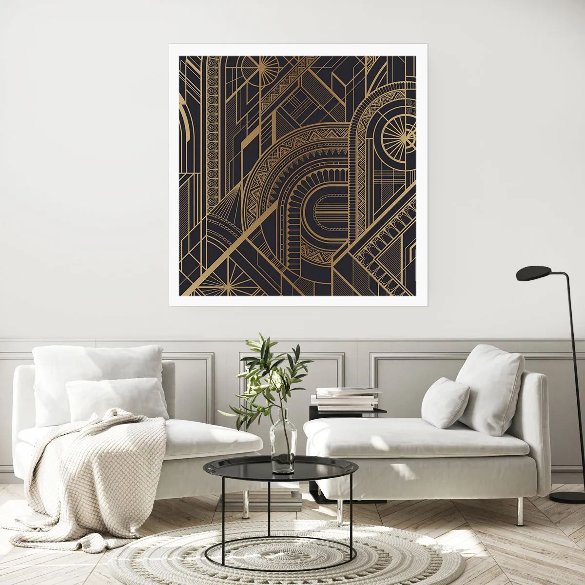 Affiche - Poster - Concept, idée, plan - 30x30 cm