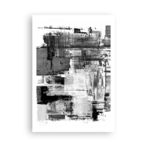 Affiche - Poster - Le gris est beau - 70x100 cm