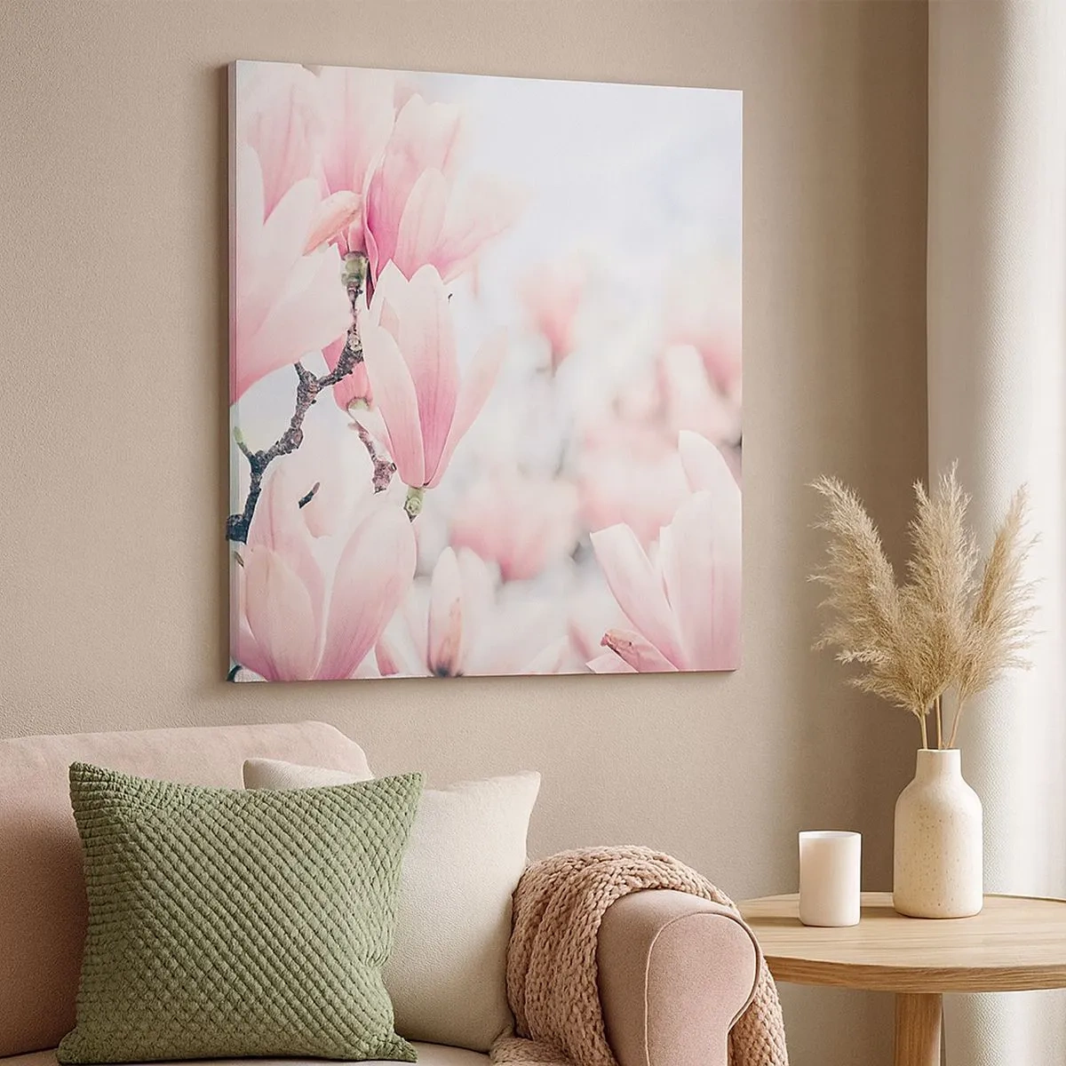 Impression sur toile - Image sur toile - Idéal de la subtilité - 30x30 cm