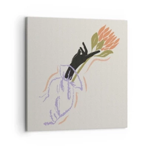 Impression sur toile - Image sur toile - Touche fraternelle - 60x60 cm