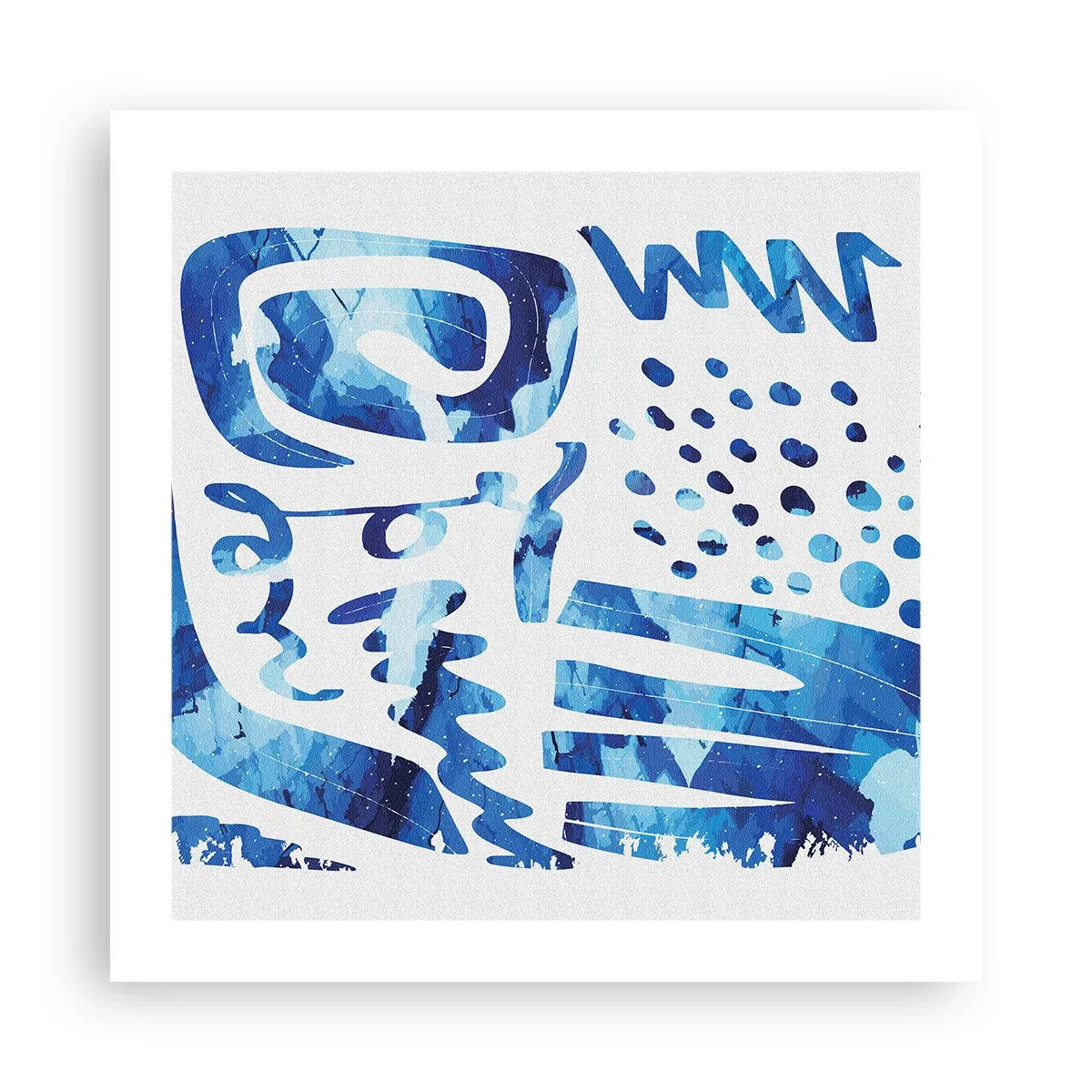 Affiche - Poster - Retour aux racines - 50x50 cm