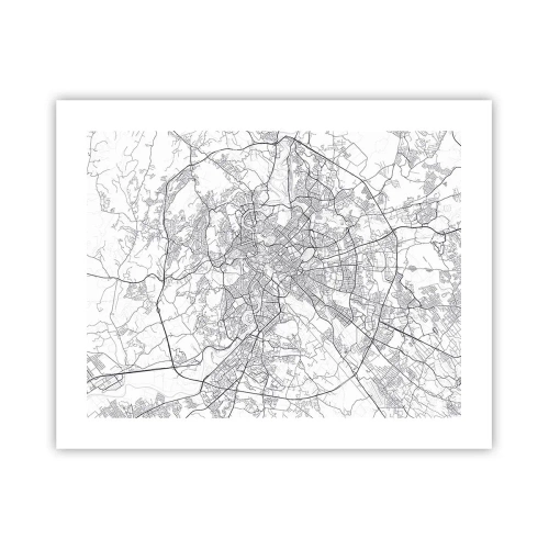 Affiche - Poster - Cercle romain - 50x40 cm