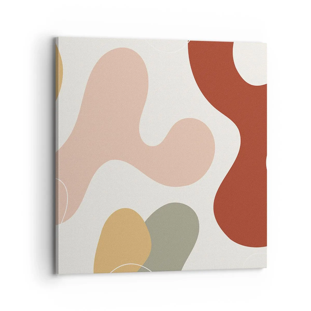 Impression sur toile - Image sur toile - Entrelac - 70x70 cm