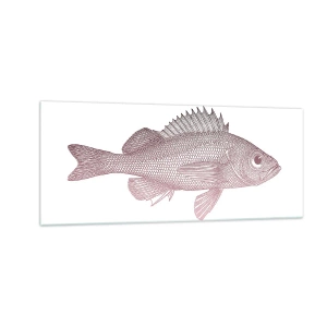 Impression sur verre - Image sur verre - Poisson aux grands yeux - 100x40 cm