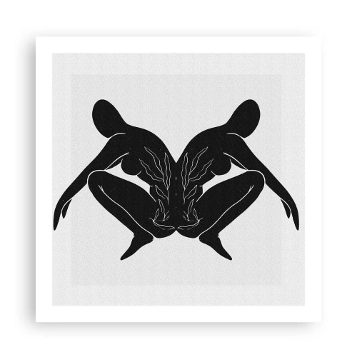 Affiche - Poster - Une âme commune - 60x60 cm