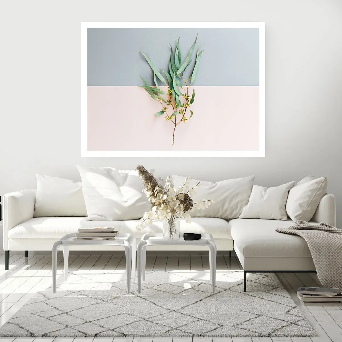 Affiche - Poster - Subtilité pastel - 40x30 cm