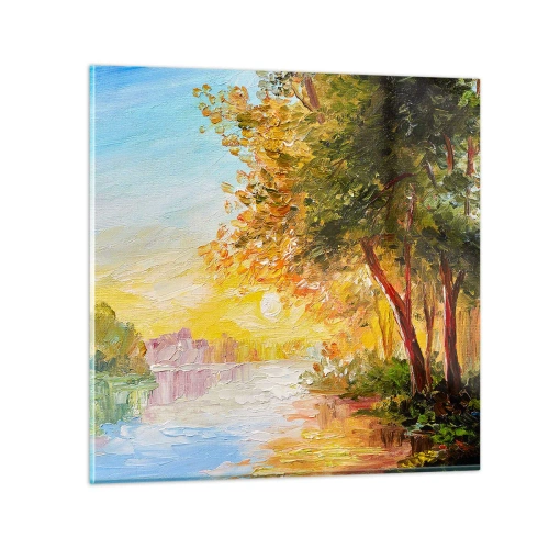 Impression sur verre - Image sur verre - Et in Arcadia ego - 30x30 cm