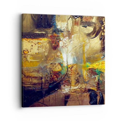 Impression sur toile - Image sur toile - Froid, tiède, chaud - 40x40 cm