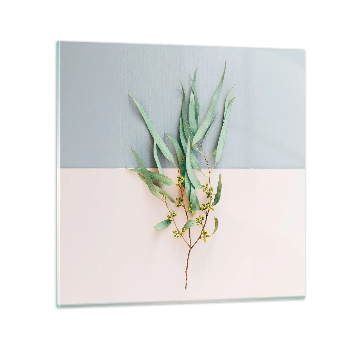 Impression sur verre - Image sur verre - Subtilité pastel - 50x50 cm