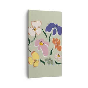 Impression sur toile - Image sur toile - Des pensées pour votre frère - 55x100 cm