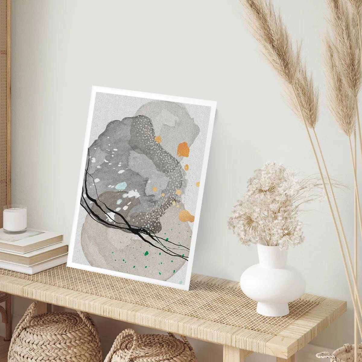 Affiche - Poster - Composition organique - 40x50 cm