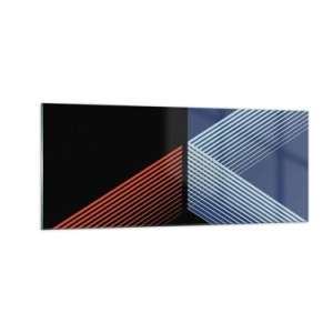 Impression sur verre - Image sur verre - Histoire simple - 100x40 cm