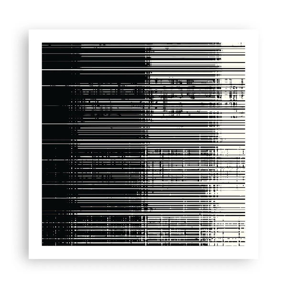 Affiche - Poster - Ondes et vibrations - 60x60 cm